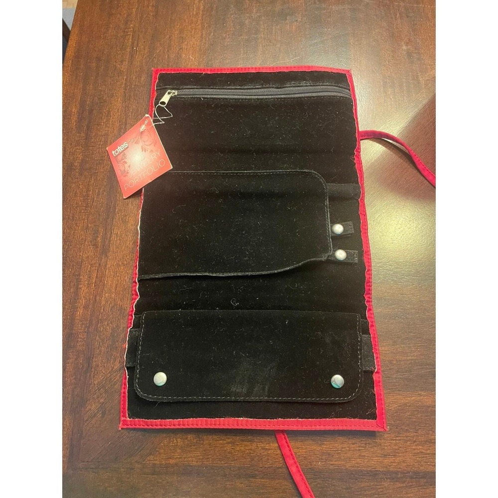 Totes Jewelry bag portfolio travel NWT - Picture 2 of 3